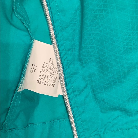 NEW *NWOT* ‘BENCH’ Windbreaker Jacket - Turqoise - Picture 6 of 8